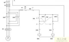 电机的正反转控制电路，电机正反转电路接线图
