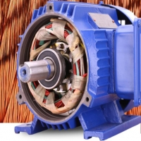 手动调速电机四个圆形轮怎样装置？